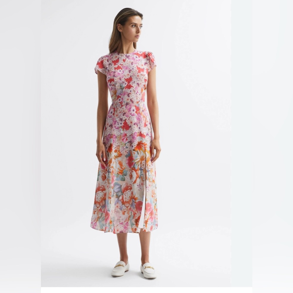 Reiss Floral Dress